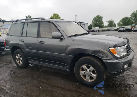2000 Toyota Land Cruiser z USA, uszkodzony, nr VIN JT3HT05JXY0126104